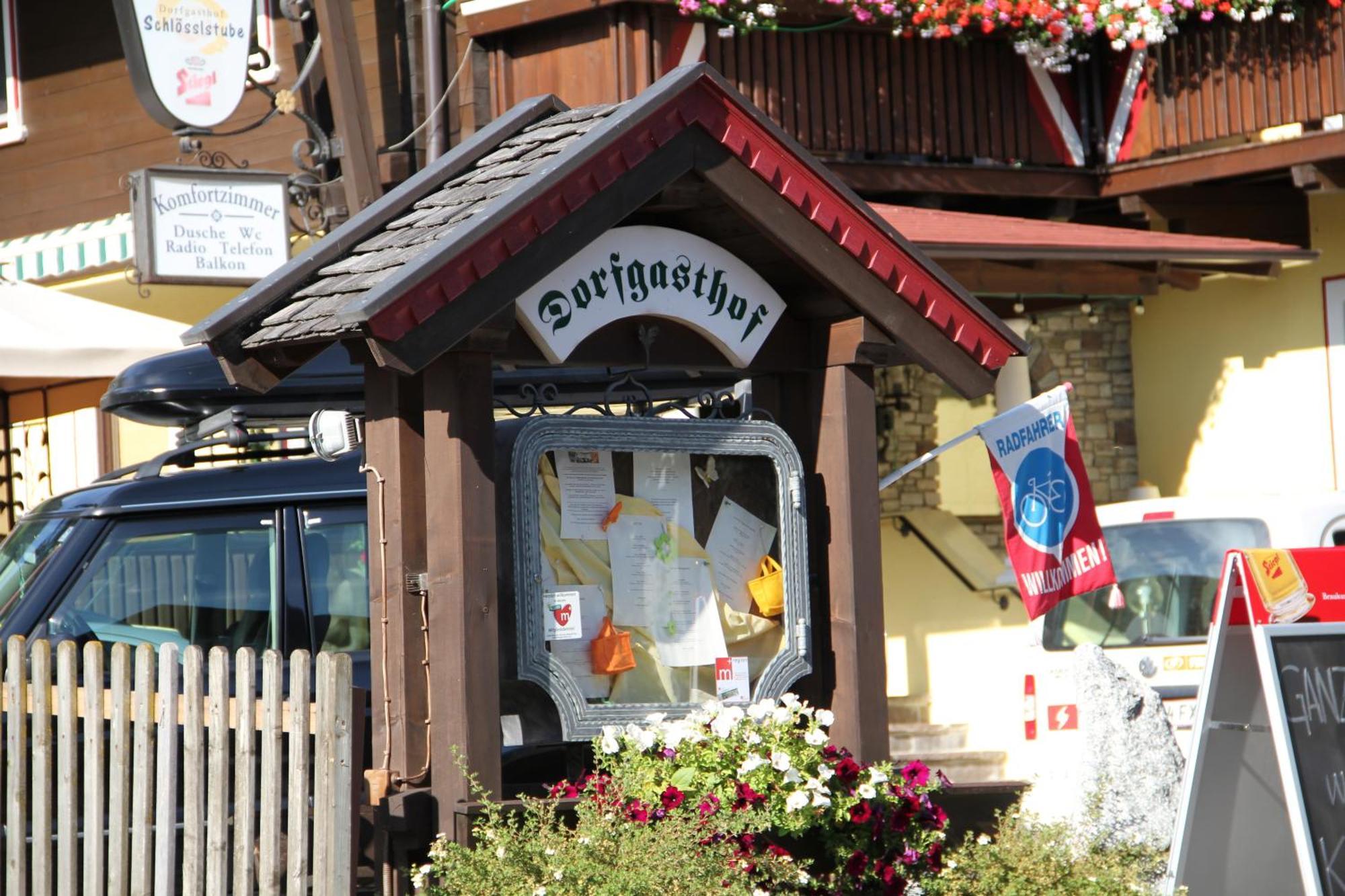 Hotel Dorfgasthof Schlösslstube Stuhlfelden Exteriör bild